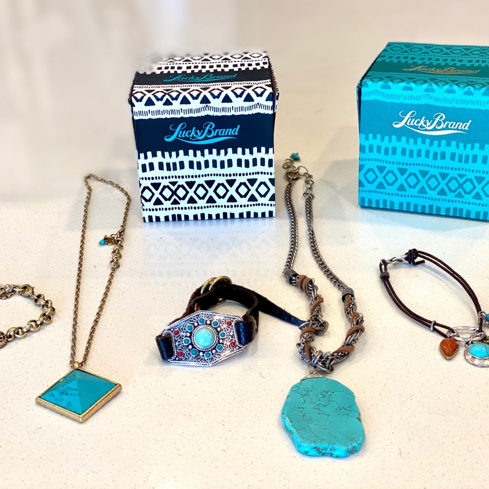 LUCKY BRAND 🍀 JEWLERY! necklaces and bracelets